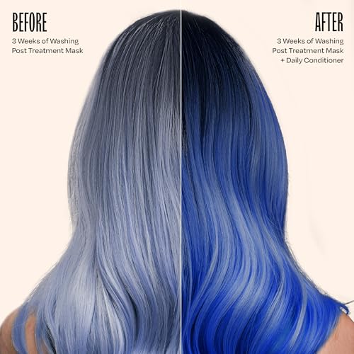 Image of Overtone Daily Color Depositing Conditioner for Hair, Cosmic Cobalt:Temporary Pigment with Shea, Coconut & Avocado Oils, Hydrating, Vegan & Cruelty-Free, All Hair Types, 4.5oz.