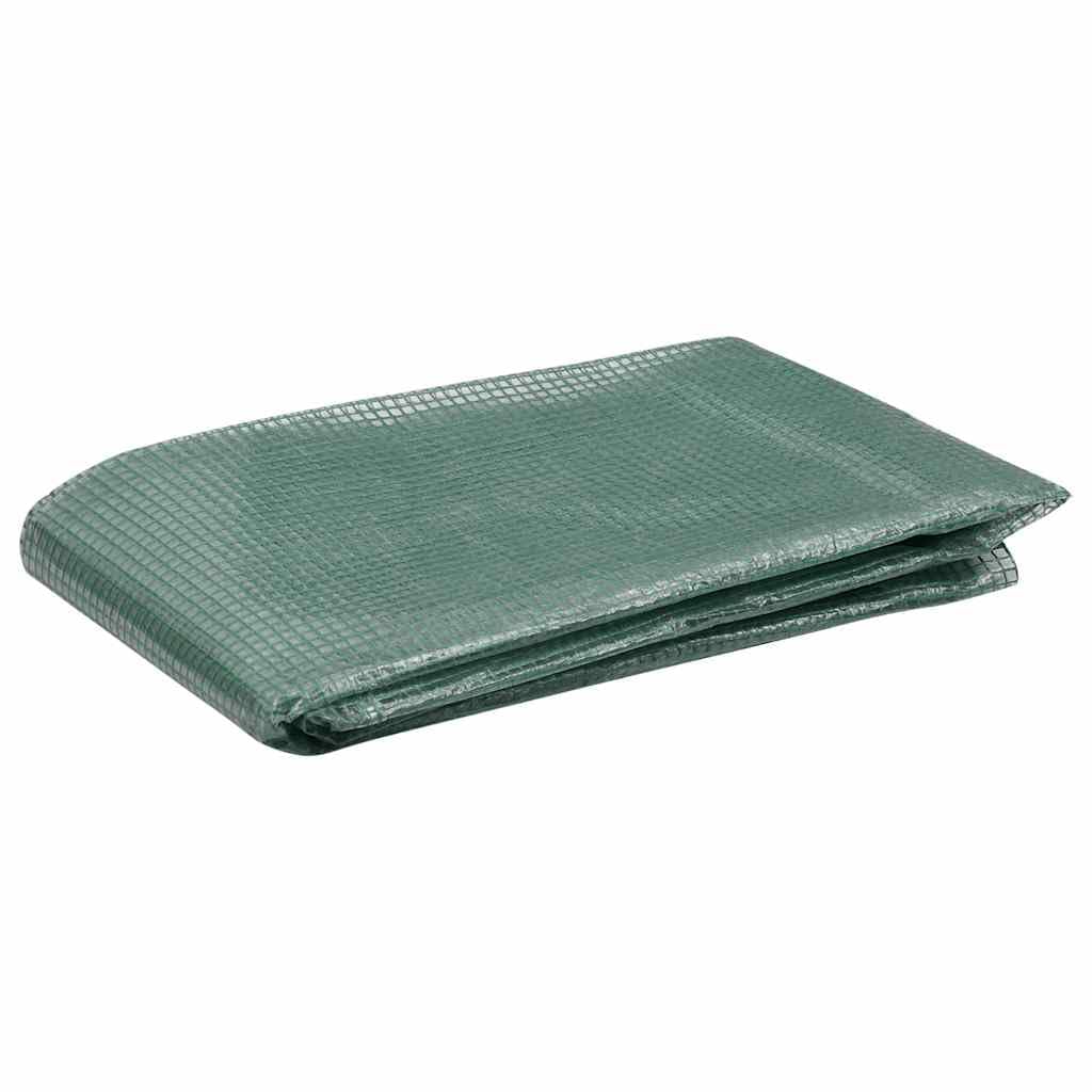 Telo di ricambio per serra, 50 x 100 x 190 cm, verde, per prato e giardino, giardinaggio
