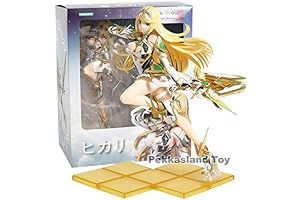 Xenoblade Chronicles 2 Beautiful Goddess PVC Mythra Hikari/Pyra Homura Figurine Set