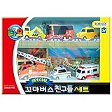 [SET] Tayo The Little Bus ちびっこバス タヨ スペシャル ミニ 6ピース(シツ + アリス + ヌリ + パト + トト + フランク) [並行輸入品]