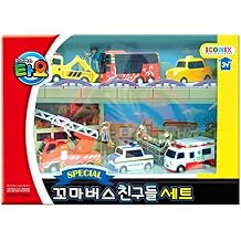 SET Tayo The Little Bus Chibikki Bus Tayo Special Mini 6 Pieces Sit + Alice + Nori + Pat + Tote + Frank Parallel import goods