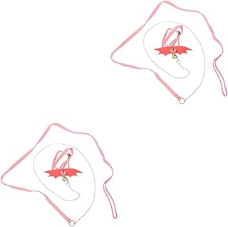 minkissy 2piezas para Tortugas Arnés De Control para Paseos Compatible Tortugas Pequeñas y Medianas Diseño Ergonómico y Seguro Color Rosa