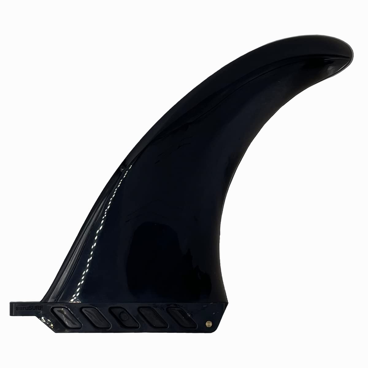 VAMO 9" Dolphin Nose Fin for Longboard Surfboards, SUP Paddleboards or with toolless fin Screw