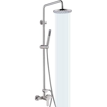 Amazon Com Grifo De Lat Oacute N Para Ducha Kes X6008 P Con Barra