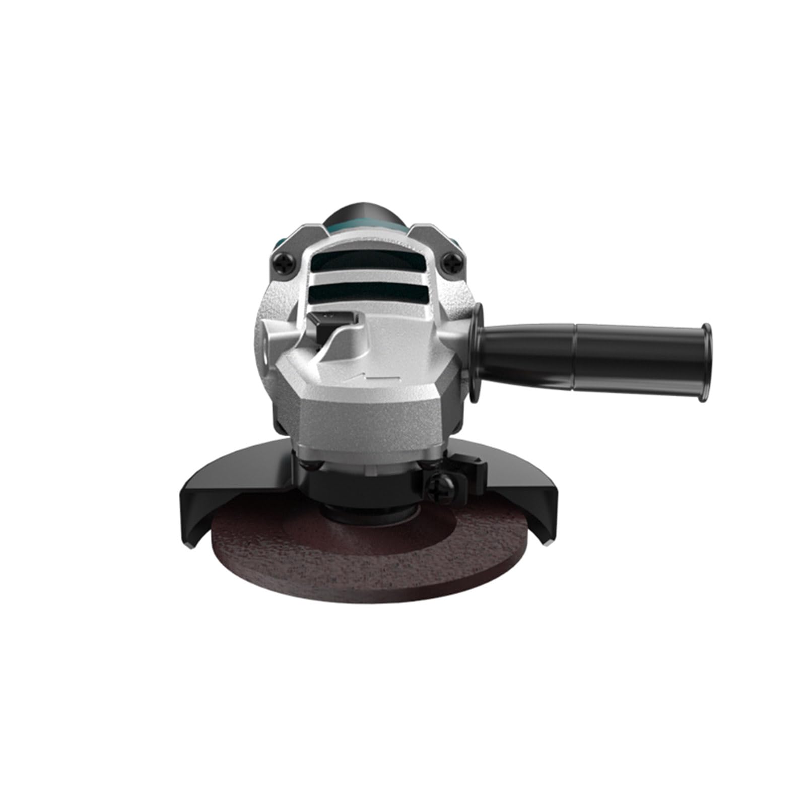 DNTI - Meuleuse d'angle 115 mm - Vitesse de rotation à vide : 11000 tr/min - Protection des disques - Tête d'engrenage en métal - Protection contre le redémarrage - Grinder d'angle pour polissage et