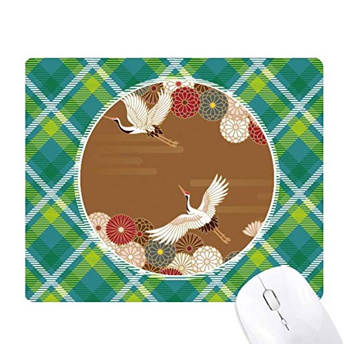 Tapis de souris schéma réseaux verte pour harmoniser votre espace tech