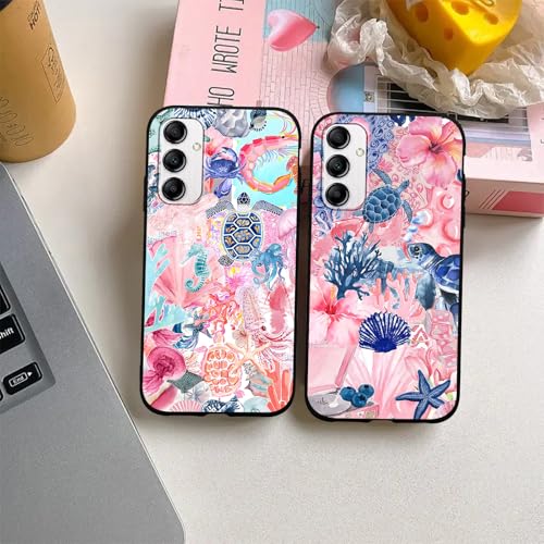 Coque Samsung Galaxy A14 5G lot de 2 en silicone souple tortue - 7