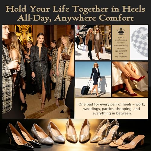 Ball of Foot Cushions:2 Pairs Metatarsal Pads Women for Designer Pumps - image 4