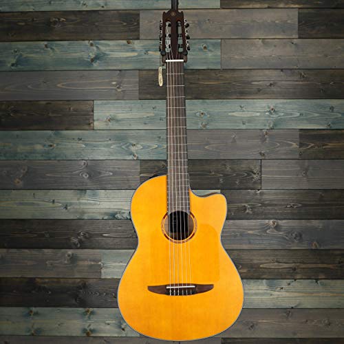 Image of Yamaha NCX1FM NT Acoustic-Electric Nylon-String Classical Guitar With Flame Maple Back and Sides, Natural