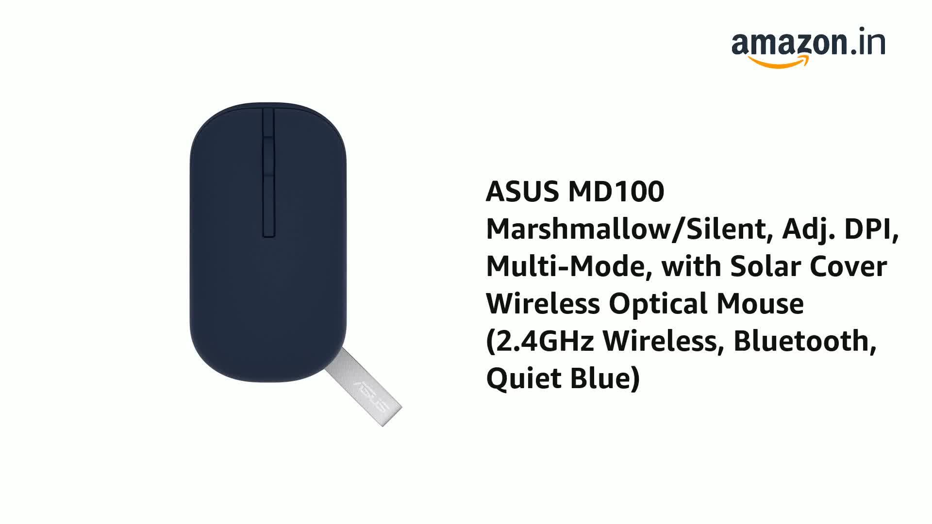 Souris sans fil Asus Marshmallow – Pièce d'origine