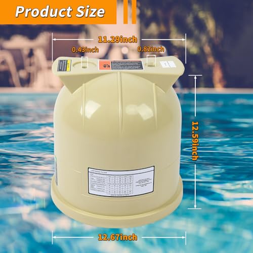 Kurstince 178561 Almond Lid Assembly Compatible With Pentair Clean & Clear, Predator Pool And Spa Cartridge Filters, Spa D.E. Filters And Pentair Easy Clean Pool 12 Inch thumb #5