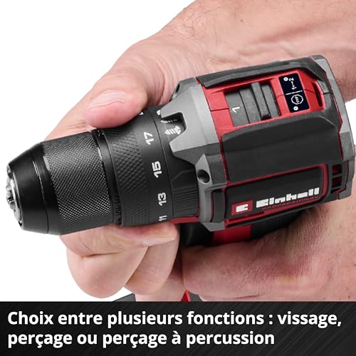 Perceuse visseuse à percussion sans fil TP CD 1850 C Li i BL Solo 50 Nm Brushless Power X Change - vue 10