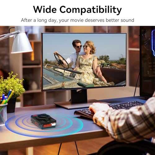 Image of ANCwear Bluetooth Speaker Phone Stand for Desk, Adjustable Holder | Bluetooth 5.4 audio stand with TF card slot for music and hands-free viewing in the kitchen, bedroom, office or travel