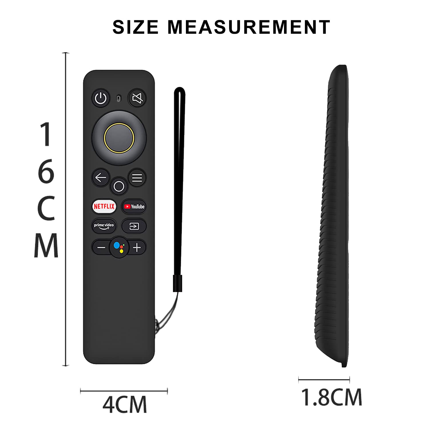 New Year Sale Silicone Remote Cover For Realme Smart Led Tv, Tv Remote Cas...