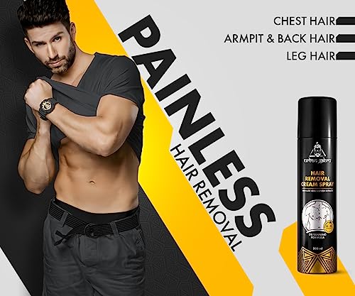 Image of UrbanGabru Hair Removal Spray (200 ml) | Hair removal in a painless manner | Lemon Fragrance