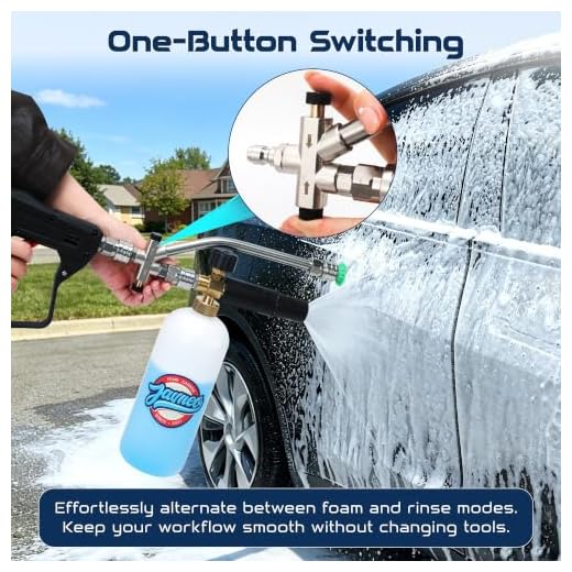 Javneo Foam Cannon Kit for Pressure Washers
