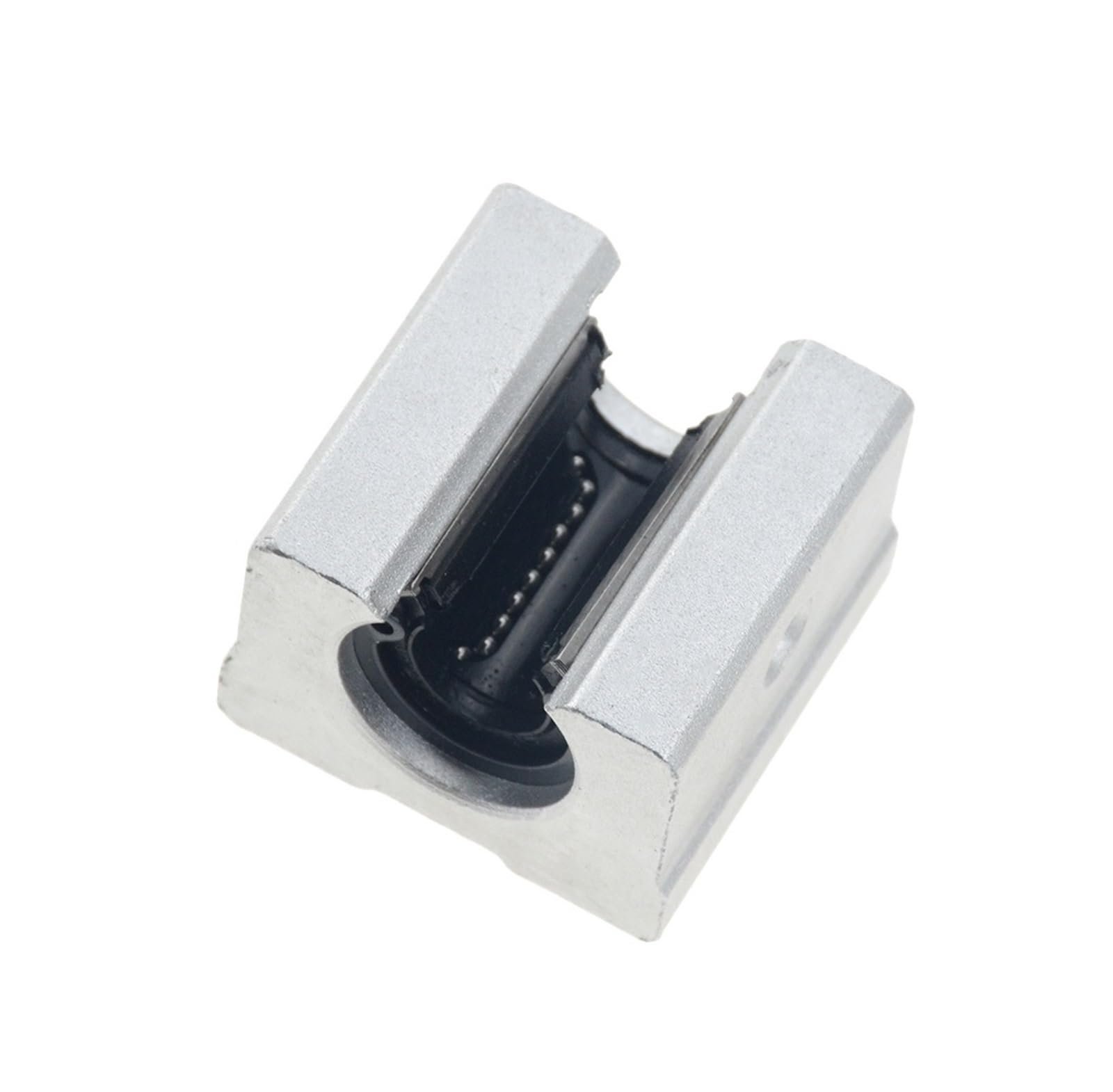 Roulement à rotule sphérique Lot de 4 blocs roulements à billes linéaires SBR16UU SBR12UU SBR13UU SBR20UU for routeur CNC, guide linéaire 3D(SBR13UU)