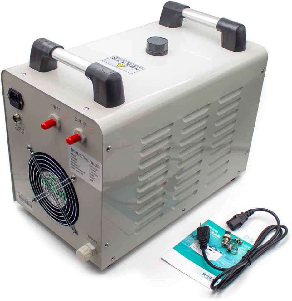 Industrial Water Chiller Co2 Laser Tube Cooler for CO2 Laser Engraving Cutting Machine 100W