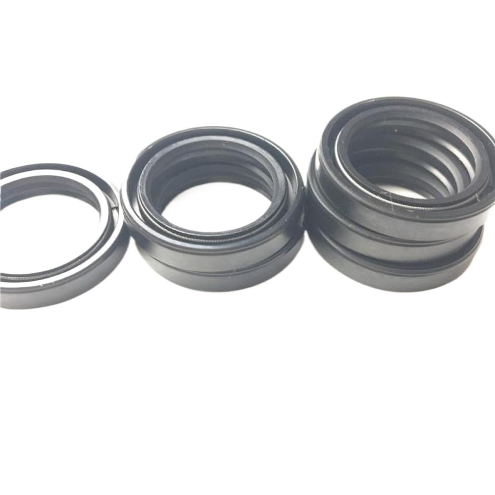 Paraolio per albero TC-6 * 22 * 8 Doppio labbro rivestito in gomma con molla a giarrettiera 6mm X 22mm X 8mm 20 pezzi