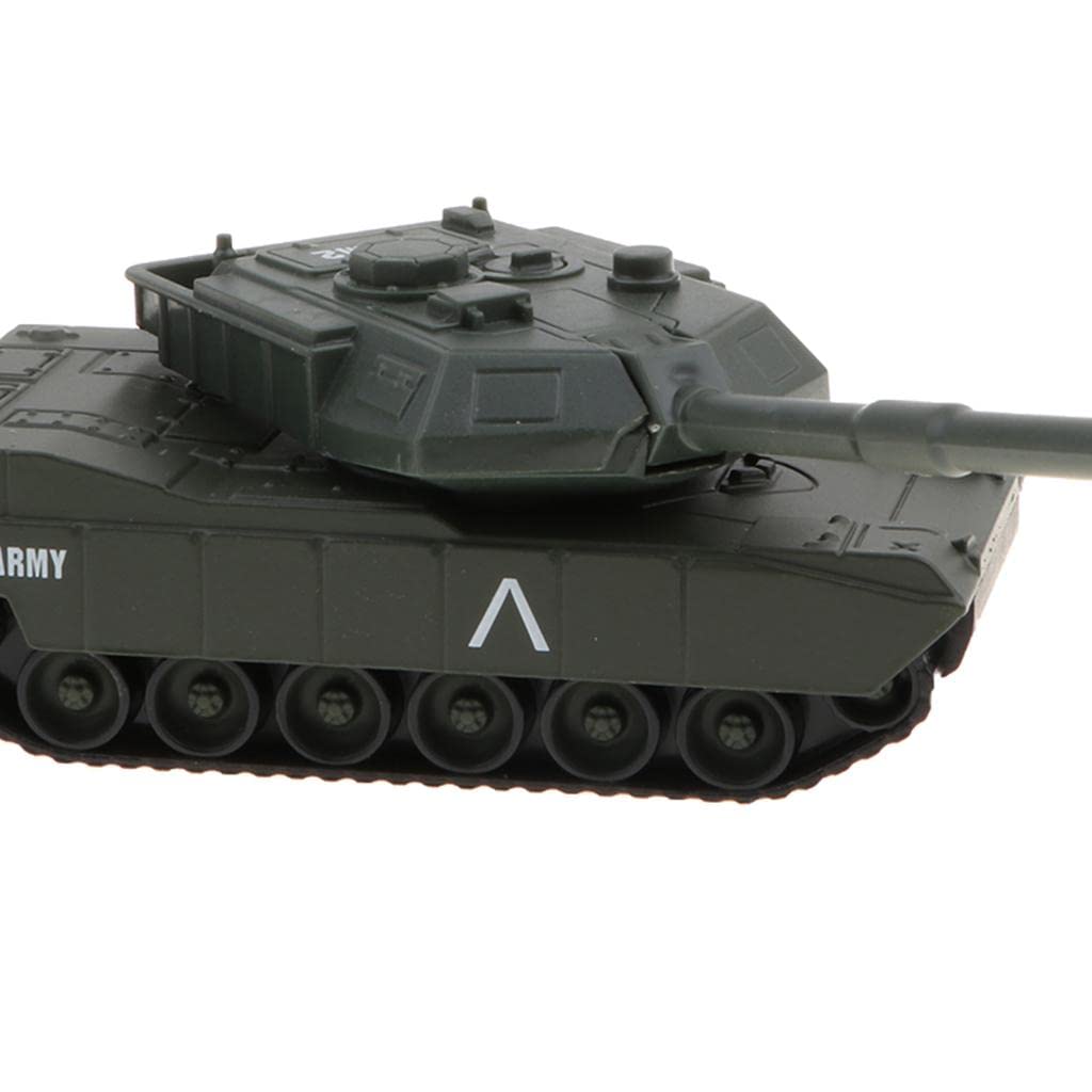 Generic 1:43 Pull Back Alloy Die-cast M1A2 Abrams Main Battle Tank Model Kit Toy, 1 X M1A2 Tank Toy, Ages 3+ - Image 7 thumbnail