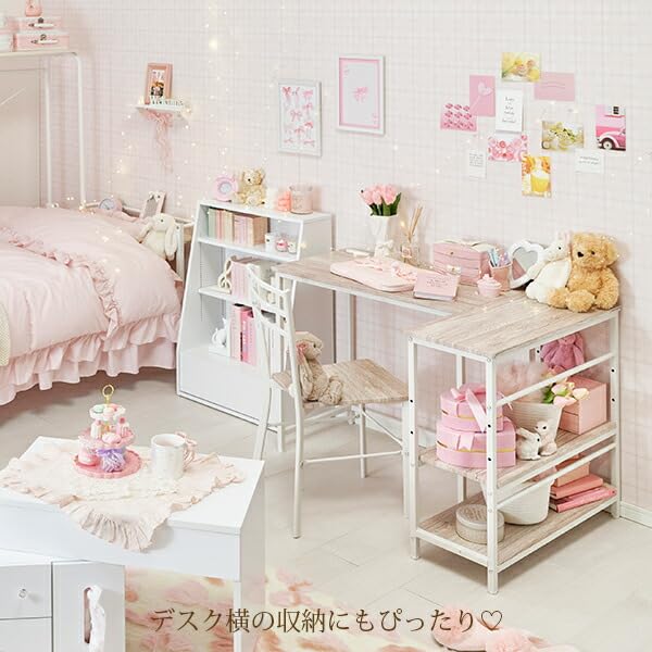 Amazon｜ロマンティックプリンセス たっぷり収納本棚（幅60cm