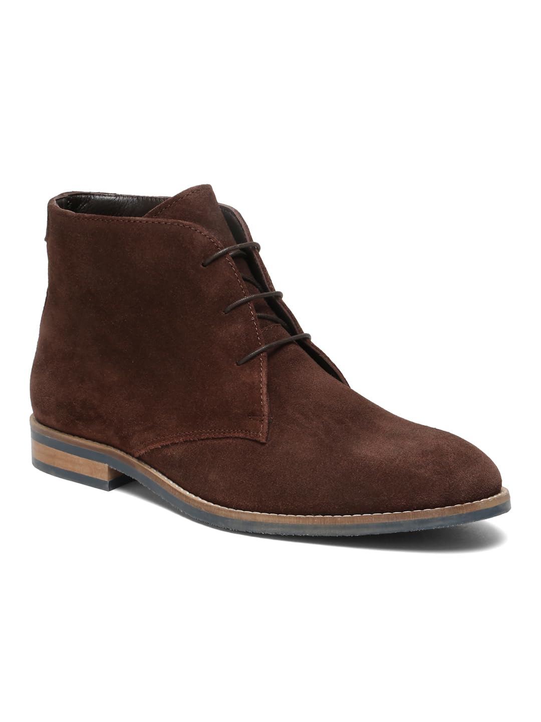 teakwood leathers Men Suede Leather Lace-Up Ankle Boots Casual Wear for Premium Comfort & Style | Versatile Leather Boot for Every Occasion | T_SH_FLEX_B01_P-picture-11
