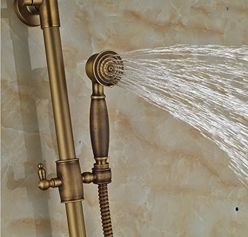 Ensemble de douche pluie Gowe Luxe pour installation murale de baignoire