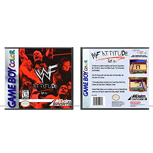 WWF Attitude | Gameboy Color - Game Case Only