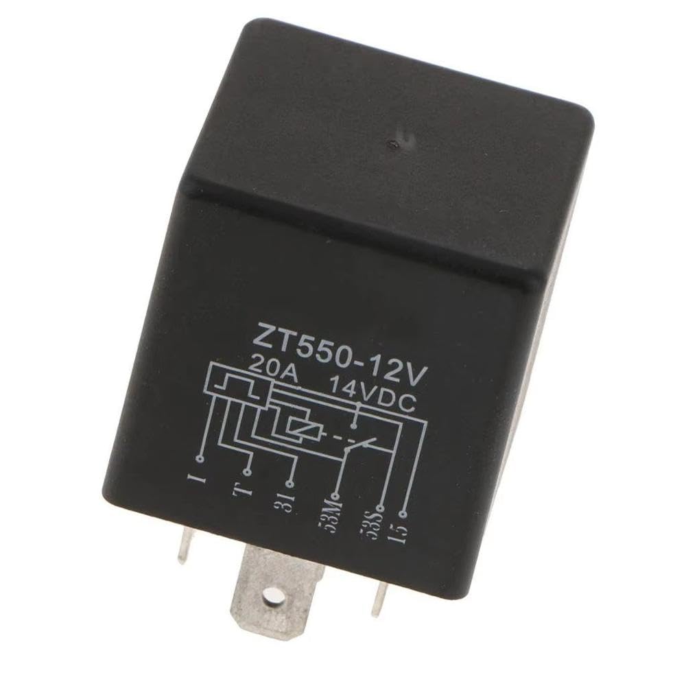 Relé De Limpiaparabrisas ZT603-DC12V 20A 6 Pines Piezas Coche