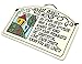 American Made House Rules Quote Ceramic Arch Family Plaque, 8.4-Inches Rectangular