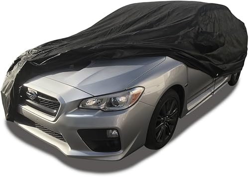 Xtrashield Funda de coche personalizada para Subaru Impreza WRX Sedan 2008-2021, color negro