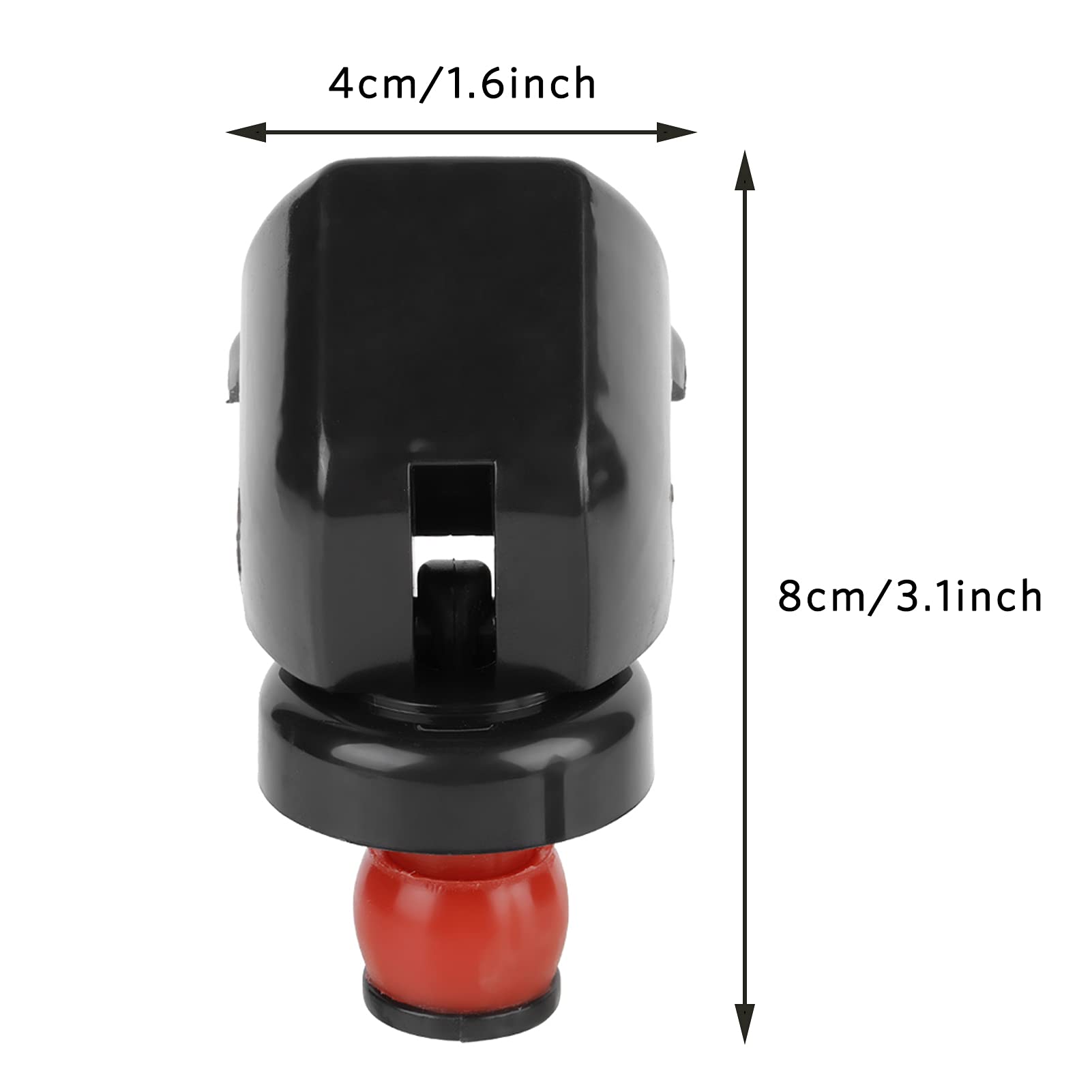 HERCHR 5PCS Champagne&Wine Bottle Stoppers, Wine Stoppers for Wine Bottles with Food Grade Silicone Leak Proof Keep Fresh Professional Wine Saver for Champagne Cava Prosecco and Sparkling, Black