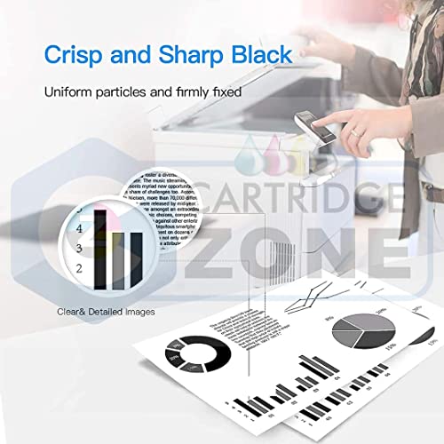 Image of PC-210KEV Printer Refill Toner Powder for Use in Cartridge Black Ink Toner. (4 PC)