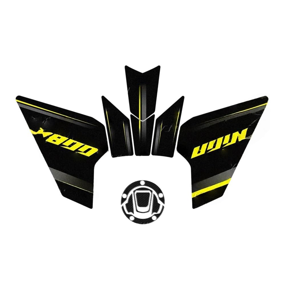 Motorcycle Tank Pad Sticker Fuel Protection Decal for 800MT for 800 MT Sticker Tank Pad(Color3)