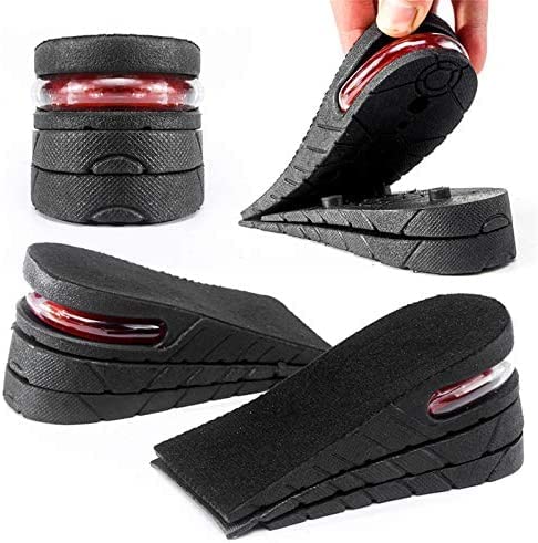 EltihrEltihr Height Increase Insoles, 3-Layer Height Increasing Shoe Insoles, Heel Raisers, Orthotic Insoles Adjustable Elevator Lift Kit Shoe Lifts for Men Women Height Booster Insoles(Half Pad)