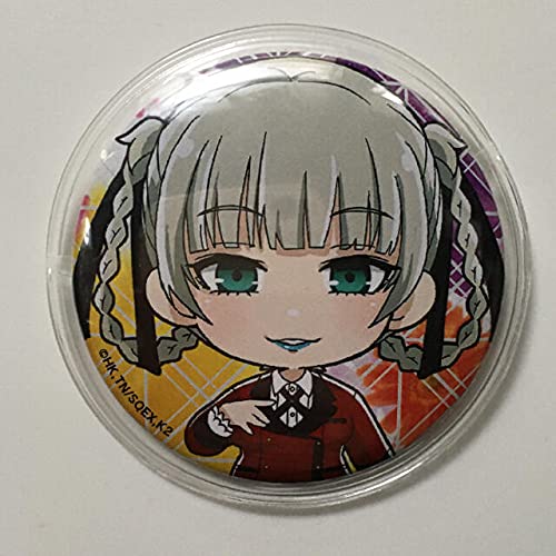 Amazon | 賭ケグルイ 桃喰リリカ 缶バッジ プリンセスカフェ 池田