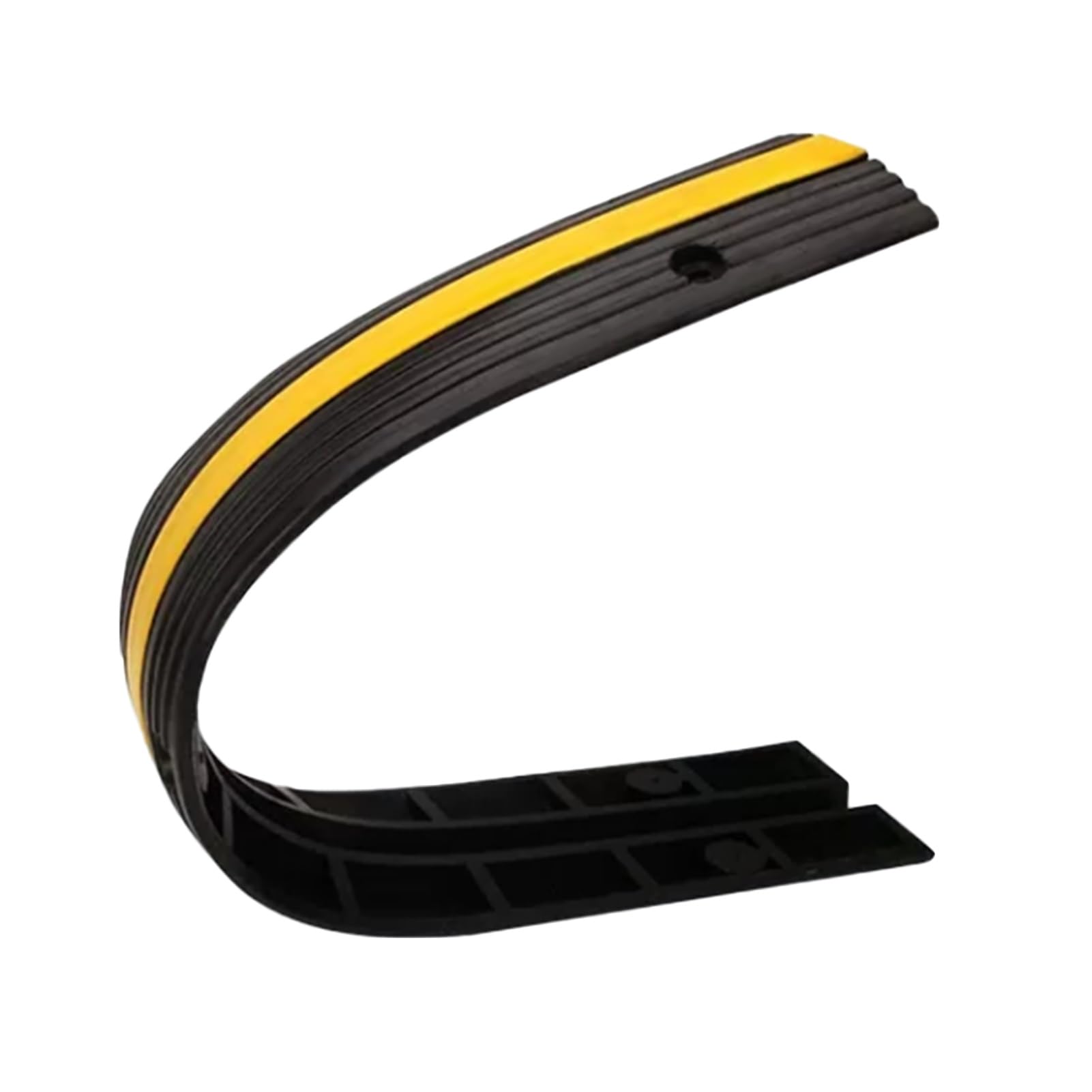 Copertura protettiva for cavi in ​​miniatura da 39,4 pollici, rallentatore modulare con canaletta for cavi, for ingresso garage stradale, pista ciclabile