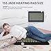 UTK Upgrade Far Infrared Heating Pad for Back, 153 Natural Jades Heating Pad for Pain, More Gemstones & Larger Heat Area, Smart Controller,Memory Function, Travel Bag Included, Medium: 31
