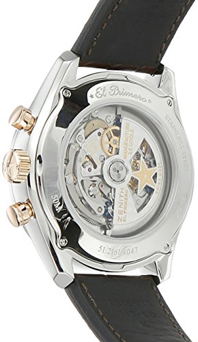 Zenith Men's 5121614047.75C El primero Analog Display Swiss Automatic Brown Watch2