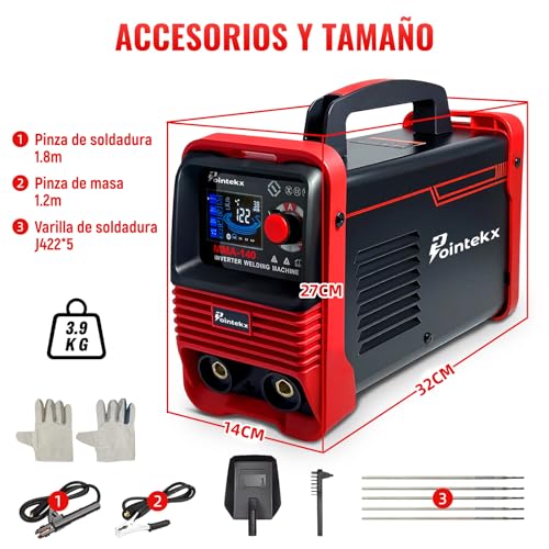 Máquina de soldar portátil 110V 220V 11 Imagen adicional