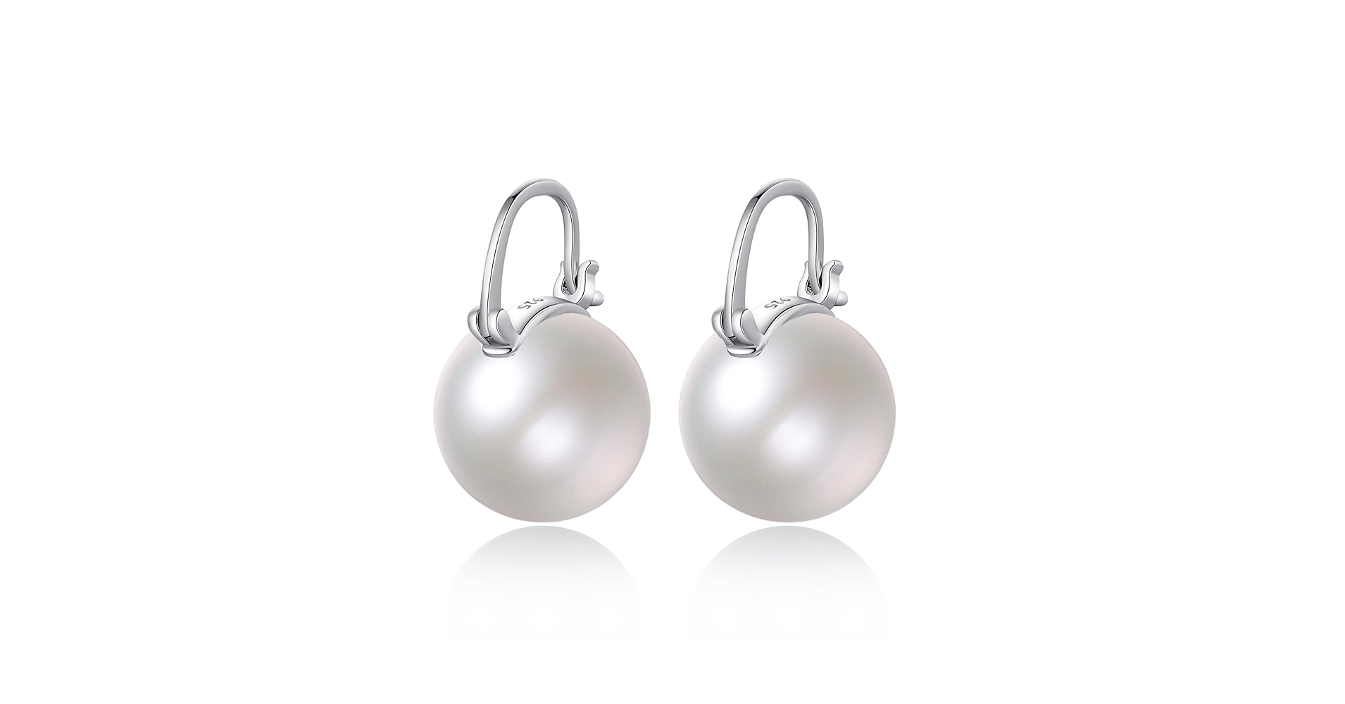 Amazon.com: Pearl Earrings for Women 925 Sterling Silver