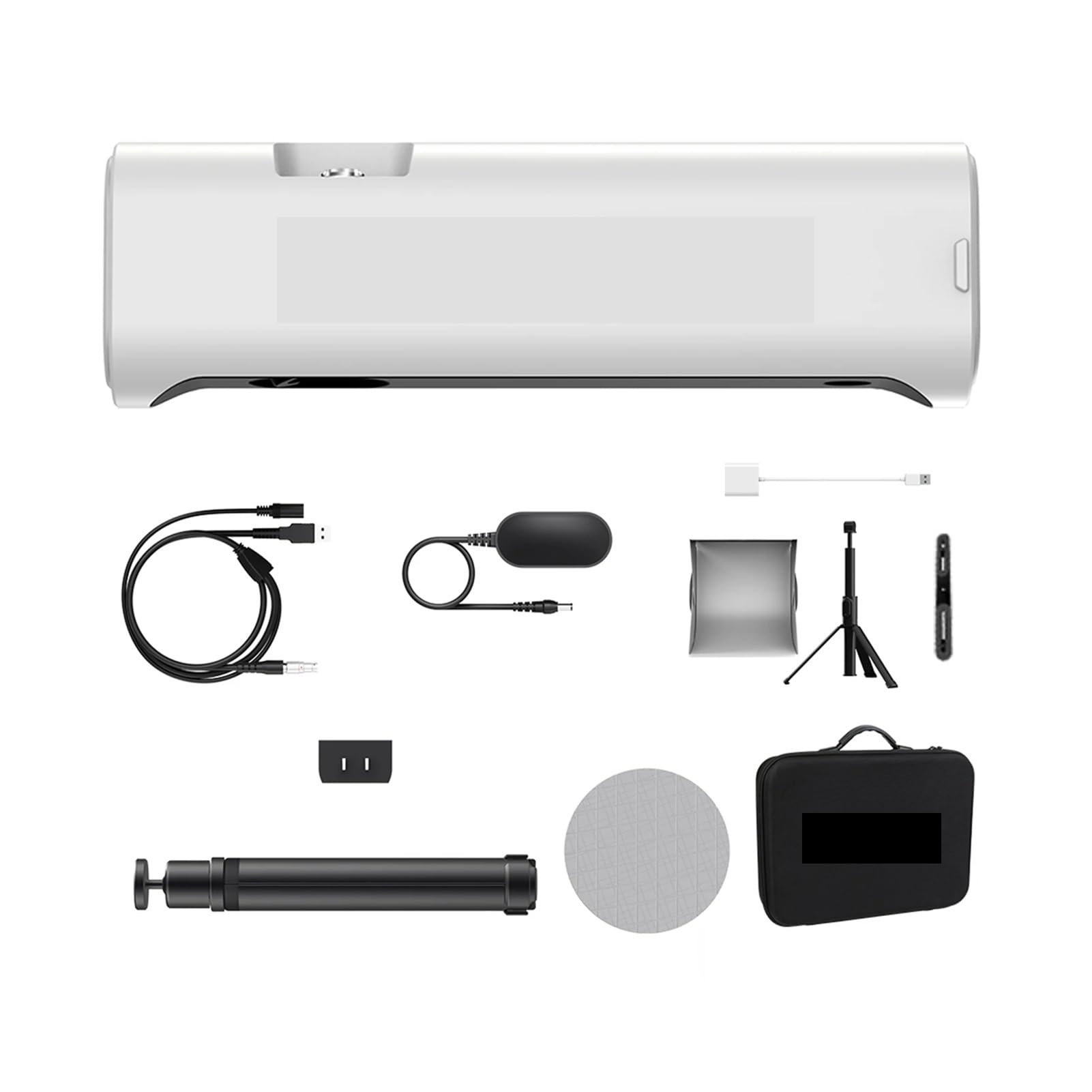Escáner 3D portátil for impresión con precisión de 0,1 mm y escaneo a 10 FPS objetos negros a gran escala 400 x 250