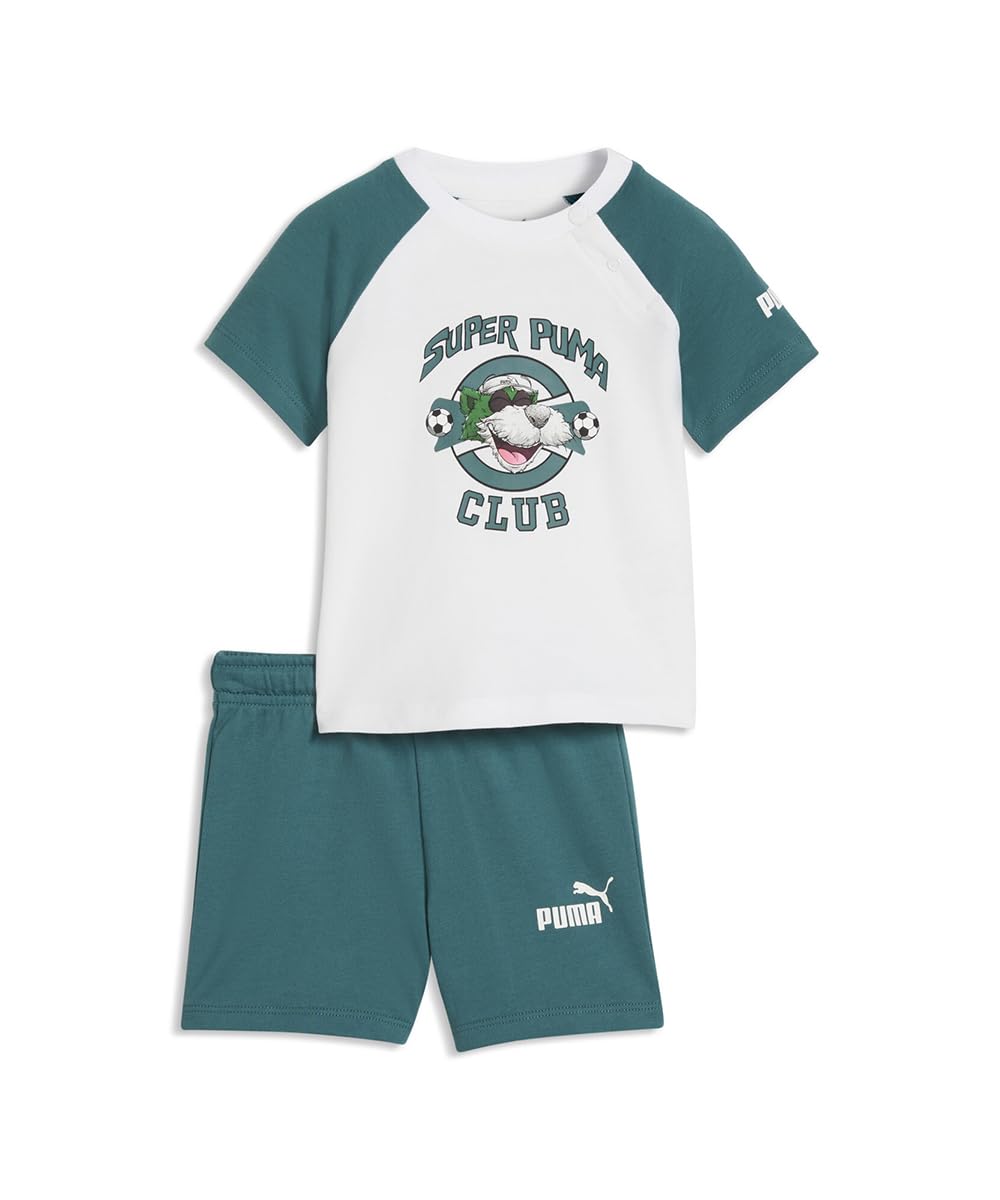 SUPER PUMA Tee and Short Set Eşofman Takımı Üniseks Bebek