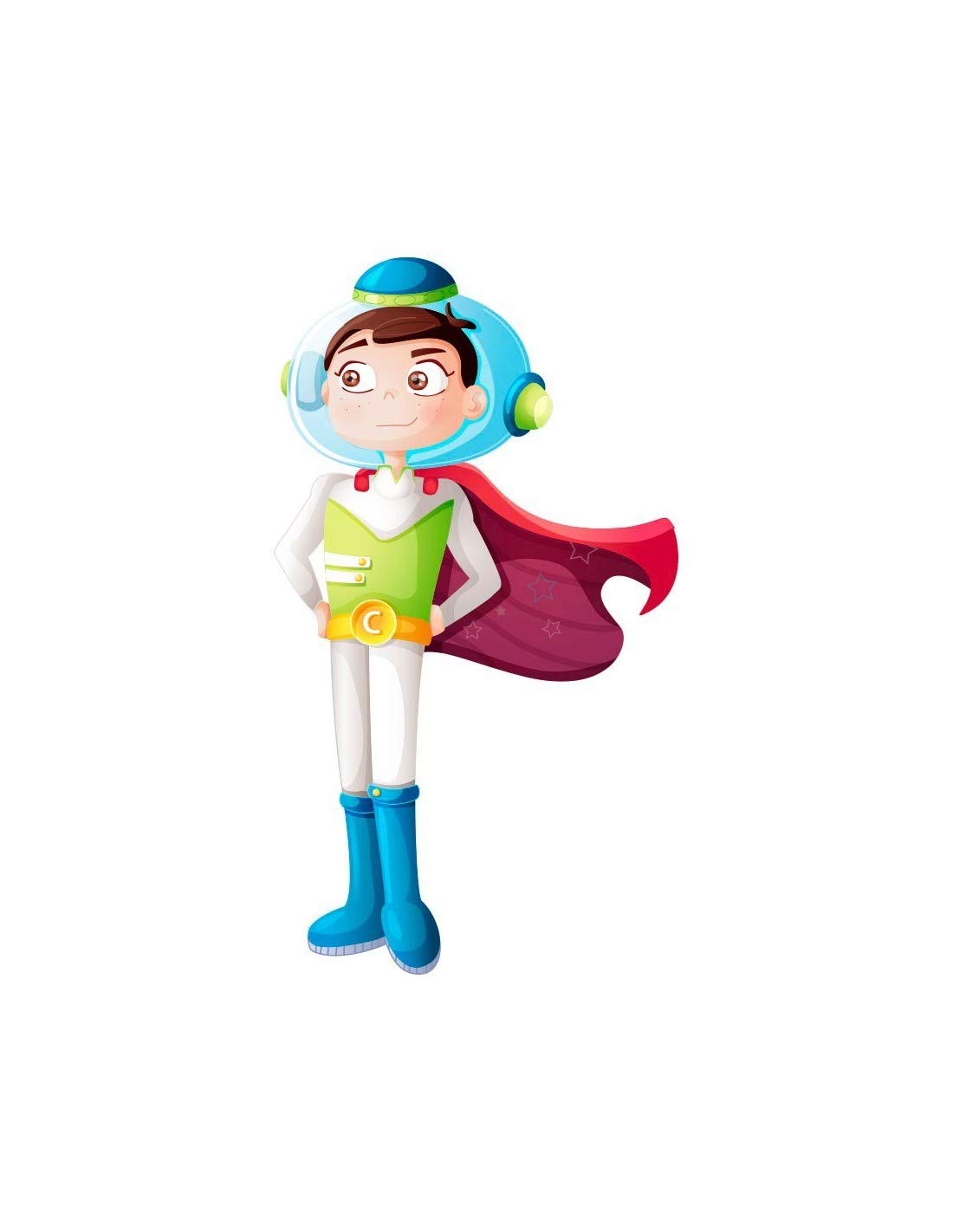Sticker Espace enfant pour creer une decoration murale cosmique