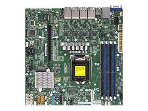Supermicro MBD-X11SCM-LN8F-O Micro ATX Server Motherboard