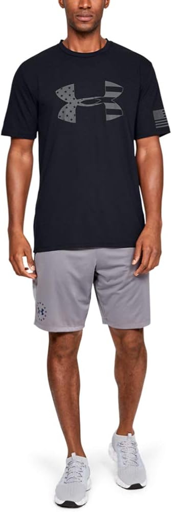Under Armour Men's Freedom Tonal Big Flag Logo T-Shirt : Clothing, Shoes & Jewelry