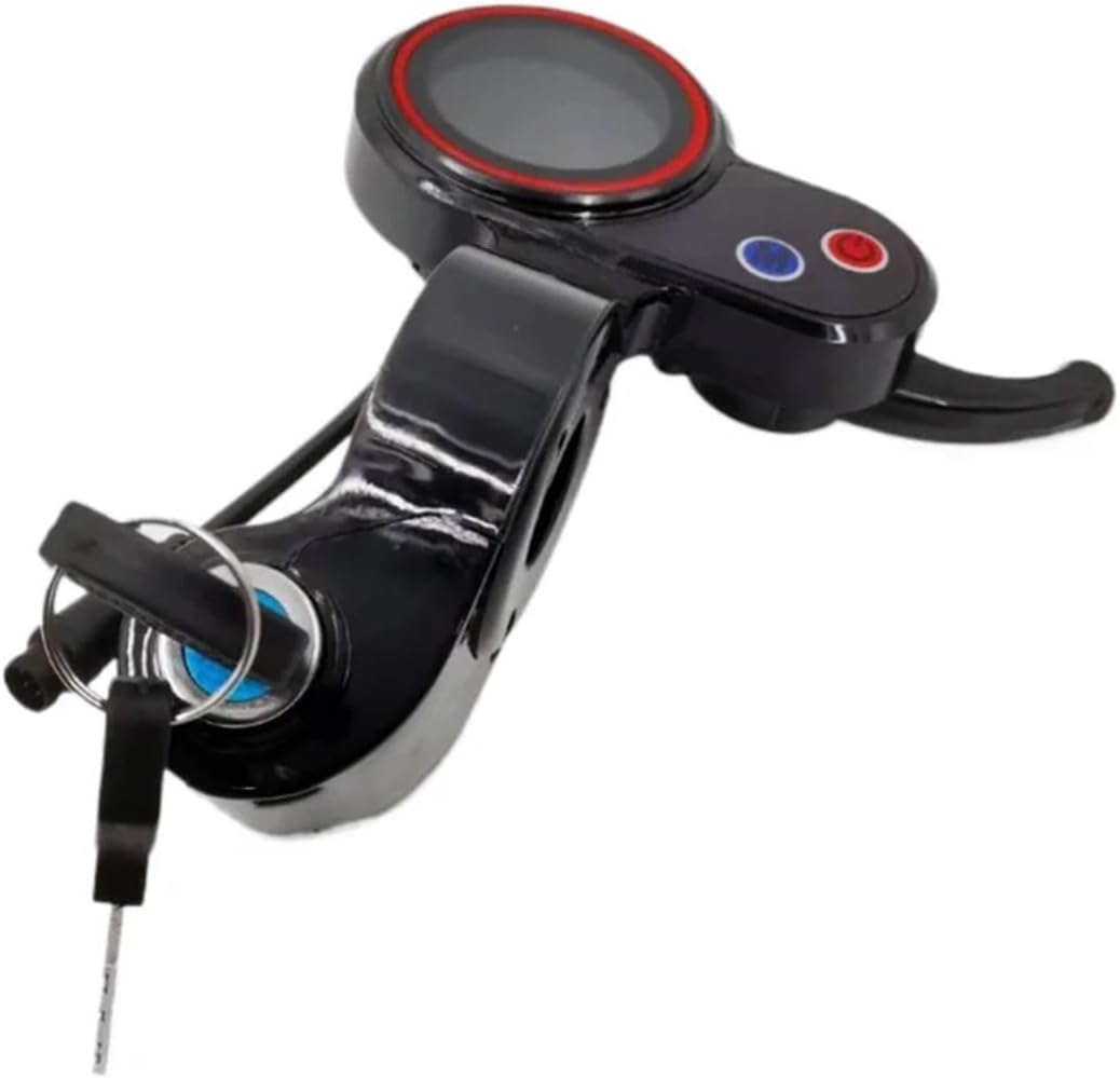 Electric Scooter Meter with Lock Switch Throttle Display for LCD Display with Lock 6-pin Meter for Hit-Way H5
