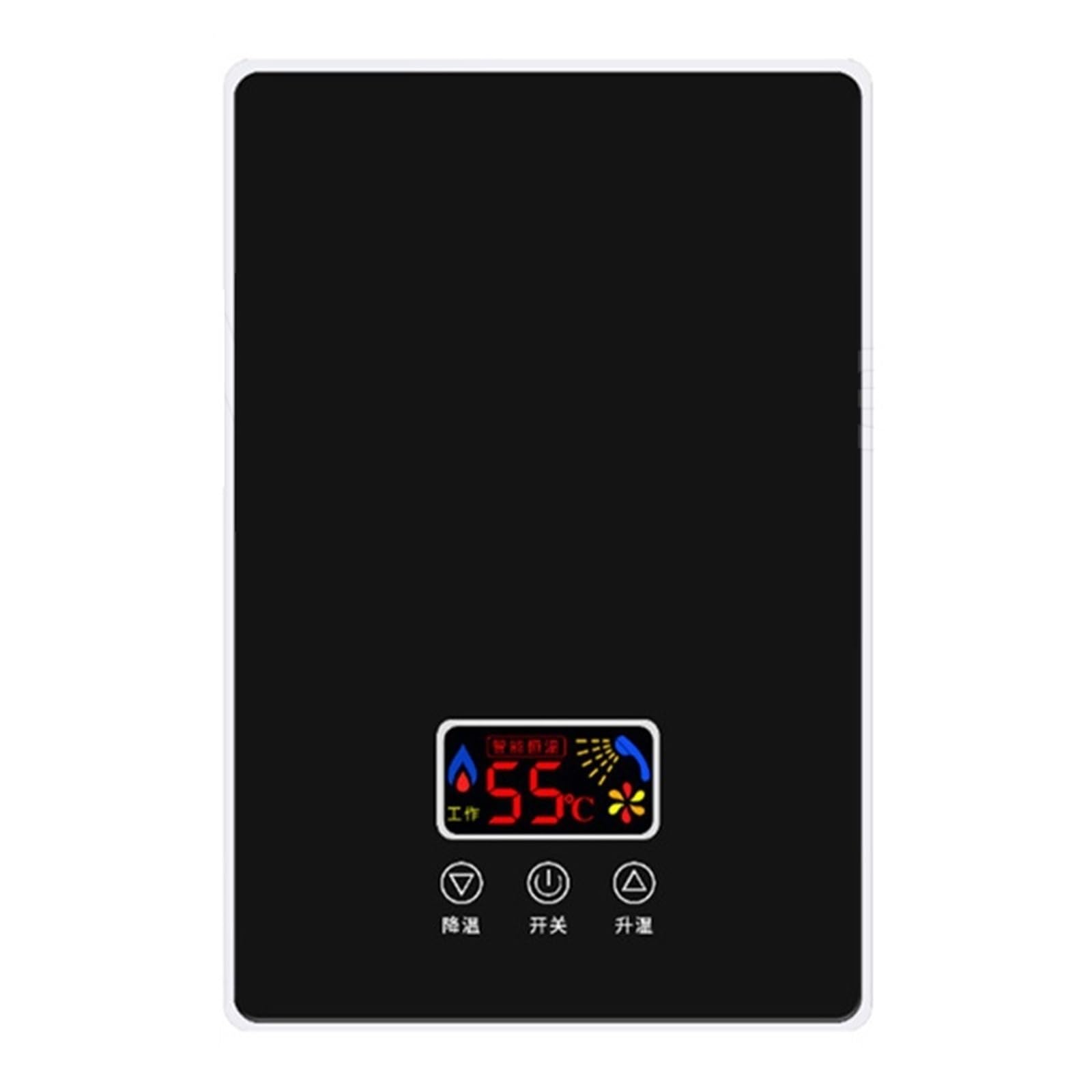 Calentador de Agua Electrico Instantaneo, Calentador De Agua Eléctrico, Calentamiento Rápido Instantáneo, Ducha De Baño Doméstica, Pequeña Máquina De Baño, Calentador De Agua De Cocina Sin para Duchas