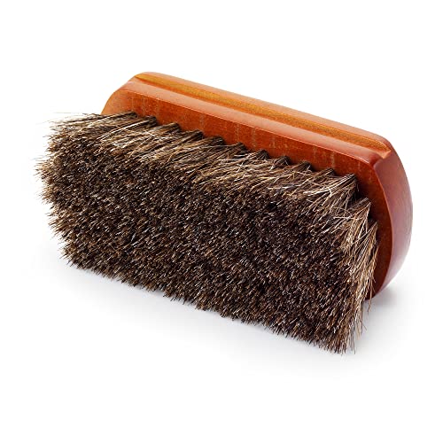 Brosse en crin de cheval de qualité supérieure Stone and Clark en bois noble - 8