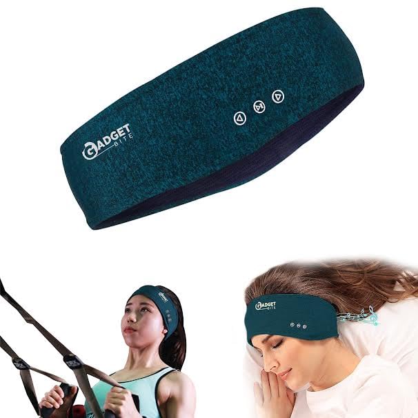 Bluetooth Smart Head band, Ultra Thin Speakers,Washable,IPX5 Water Resistant,Sleep Headphone,BT 5.2, Premium HD Sound,Swift Charge, 20 hrs Playback (Blue) (B0CQFXPM2X) Amazon Price History, Amazon Price Tracker